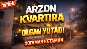Brullerda 2-xonali kvartira sotiladi, Arzon kvartira #uy #arzonuy #arzonkvartira #joy #arzonjoy