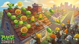 Зомби против растений! FUSION Plants vs Zombies ПвЗ PvZ Растения против Зомби