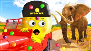 НЕ СТОЙ НА МАШИНЕ В АФРИКЕ в ROBLOX!