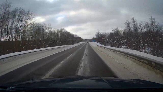 Трасса Котлас - Москва через Вологду. Вся дорога. Часть 1.