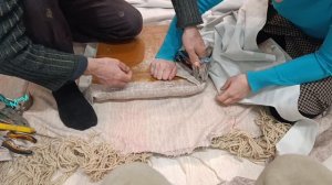 Реставрация старых стульев.