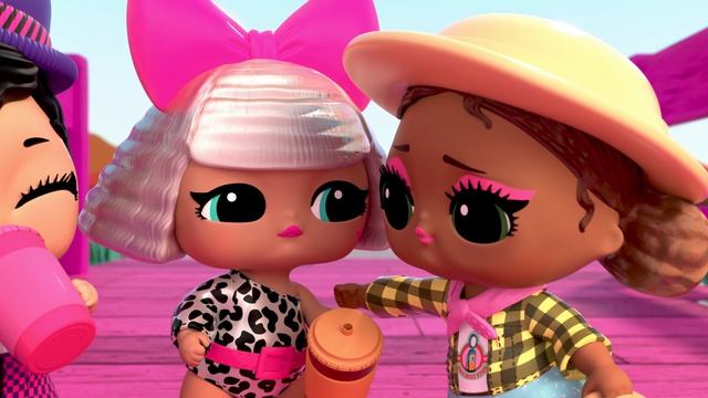 L.O.L. SURPRISE Сезон 3 Серия 2. Гигантский замок из стаканчиков