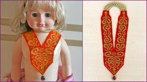 Вязание крючком гердана. Украшение крючком.