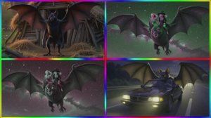 ПОЛЕТ НОЧНОЙ МЫШКИ и ВЕСЕЛЫЙ ТАНЕЦ 🦇 Смешные МУЛЬТИКИ-ПРИКЛЮЧЕНИЯ ✨🚀