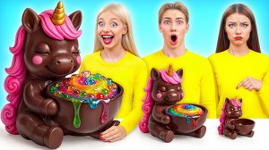 Большая, Средняя или Маленькая Тарелка Челлендж | Удивительные Кулинарные Моменты Multi DO