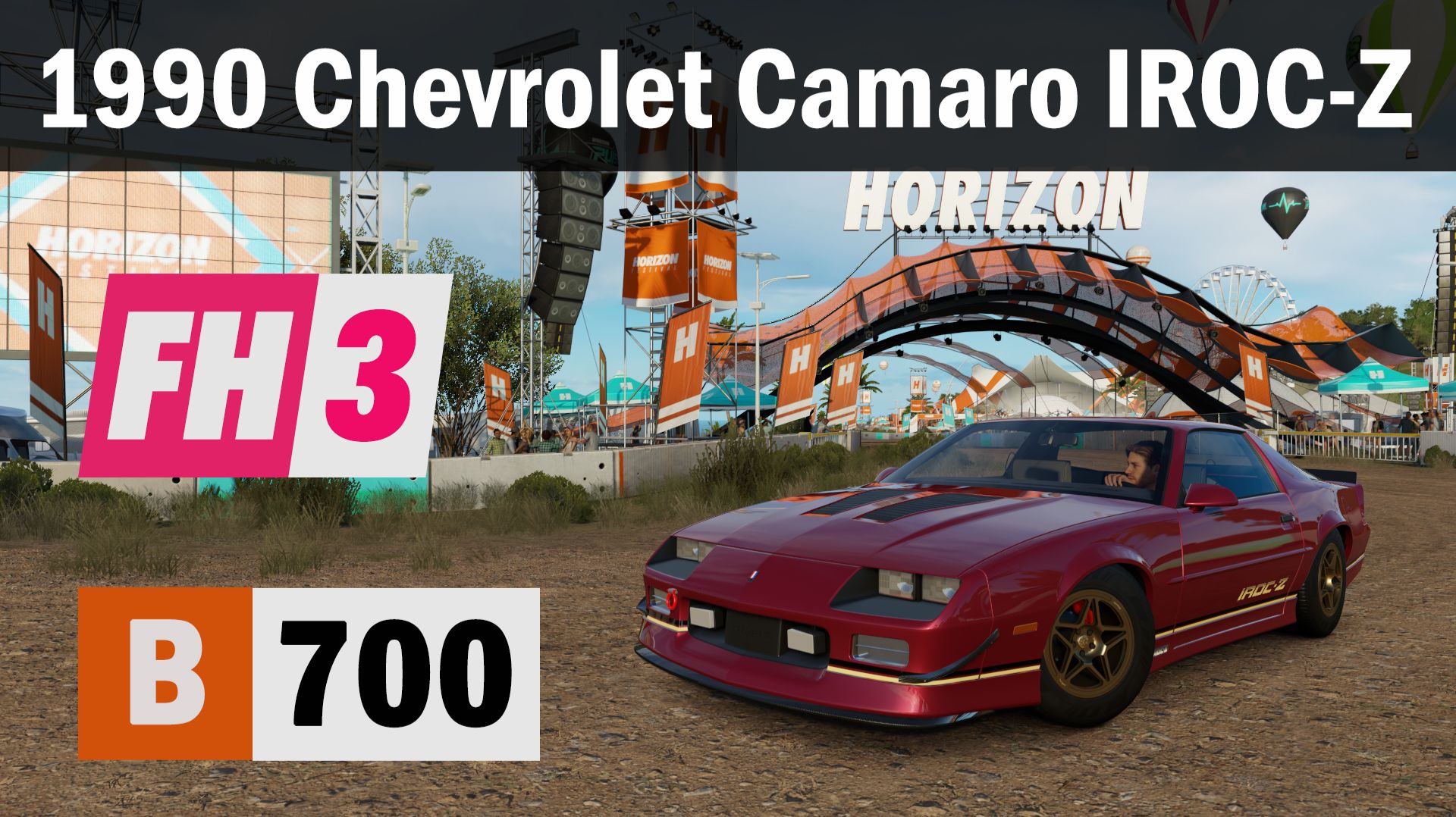 Forza Horizon 3 - 1990 Chevrolet Camaro IROC-Z, Race