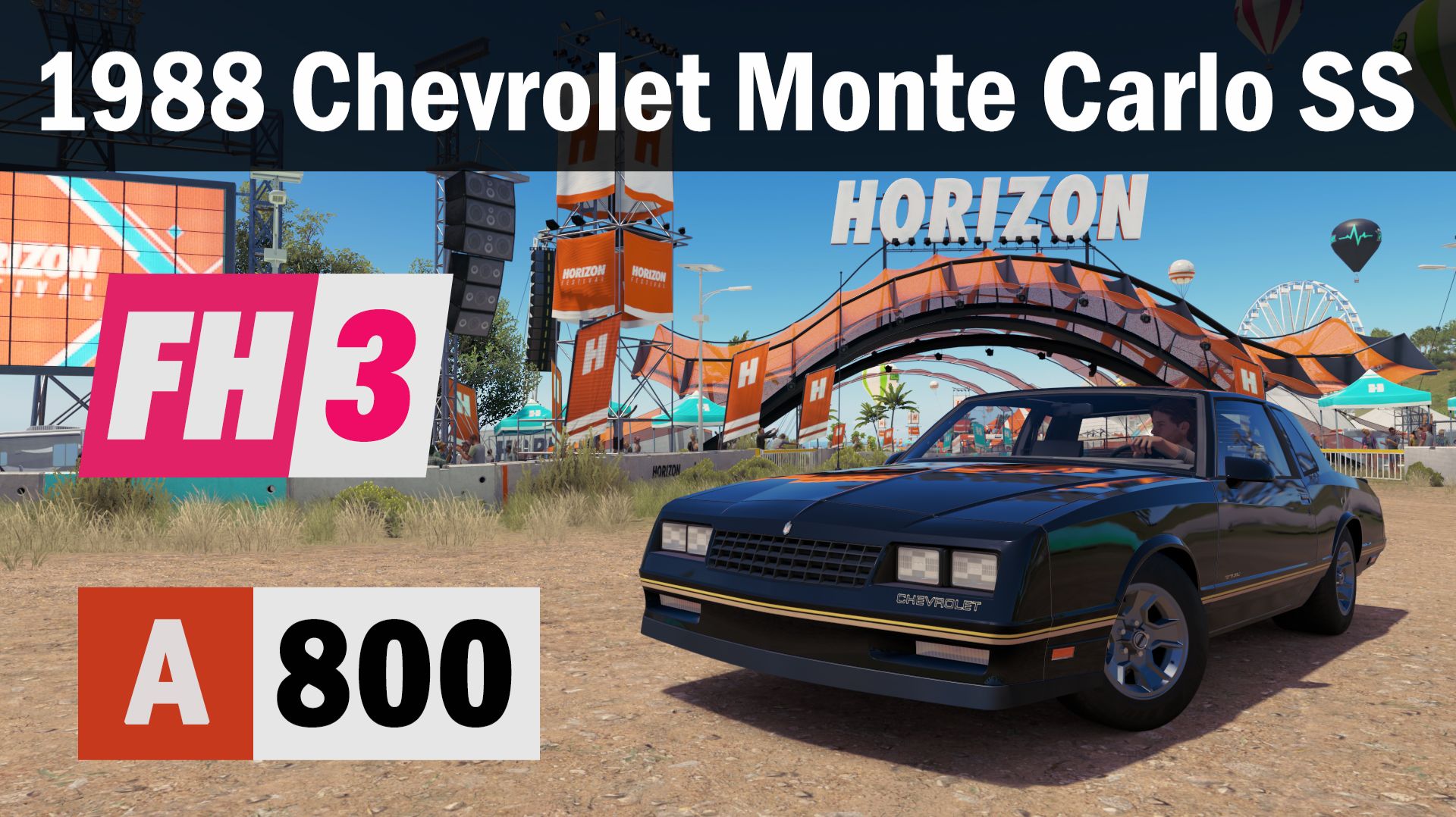 Forza Horizon 3 - 1988 Chevrolet Monte Carlo Super Sport, Race