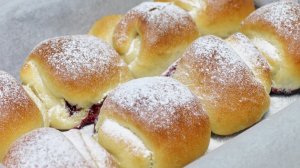 Мягкие как Пух! Простой и бюджетный рецепт булочек к чаю