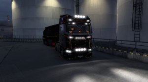 Euro Truck Simulator 2 Перевозка тяжелых грузов на шасси 4x2. 2к.