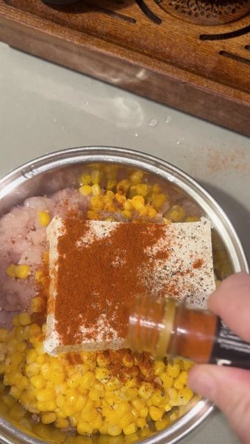 Куриные котлеты с кукурузой и сыром для похудения #ппрецепт #похудение #белковаяеда #ужиннапп