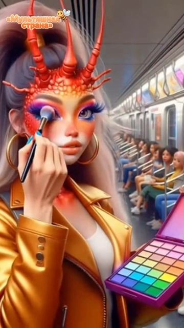 Сказочный макияж.