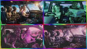 НЕОБЫЧНЫЕ ДРУЗЬЯ и ВЕСЕЛЫЙ ТАНЕЦ 💃✨ Смешные МУЛЬТИКИ для девочек и мальчиков 📢🎈