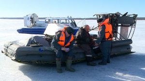 (Рыбинск-40) РЕЙД ПО НАРУШИТЕЛЯМ НА ЛЬДУ