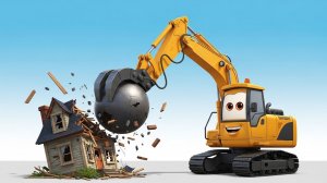 ДЕТЯМ. РЕМОНТУ НЕ ПОДЛЕЖИТ. ПЕСЕНКИ ПРО ТЕХНИКУ И МАШИНКИ. ЭКСКАВАТОР И ТРАКТОР В ДЕЛЕ.