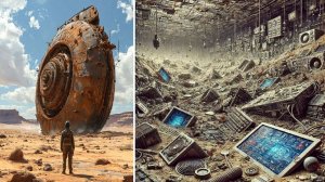 Под песками пустыни Сахары находится техника Атлантов...