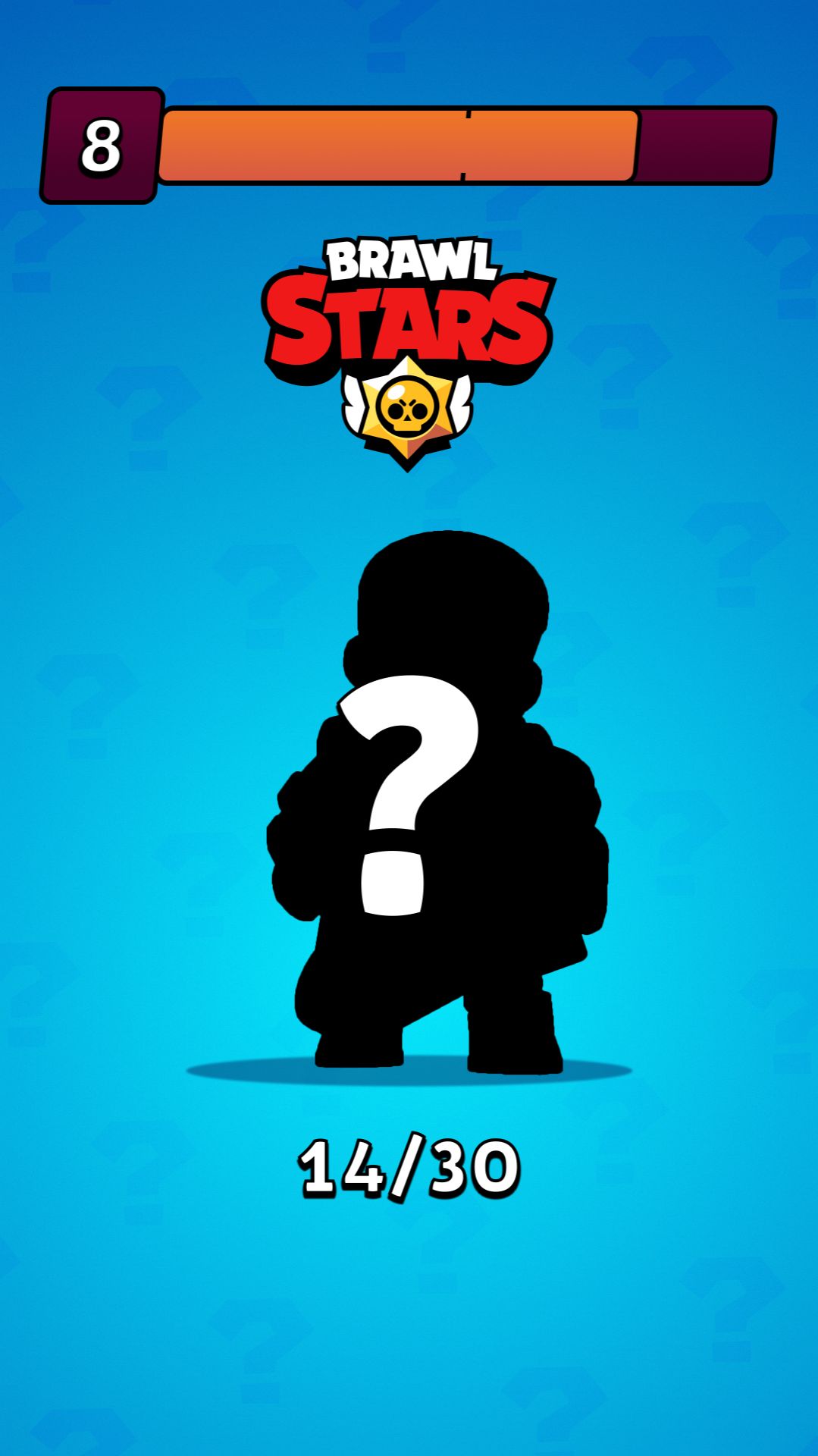 14/30. Угадай по силуэту персонажа из игры Brawl Stars за 10 секунд