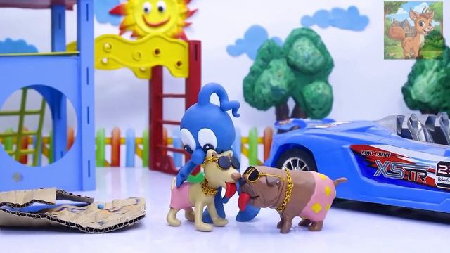 Бездомный щенок  Мультики для детей