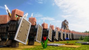 ДЕРЕВЕНСКИЕ СТРАЖИ ИДУТ НА ВОЙНУ - МАЙНКРАФТ МУЛЬТИКИ