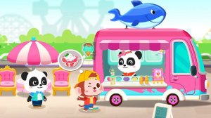 BabyBus: Закусочная на колесах 🍔🚚 Готовим и кормим гостей! Игра для детей