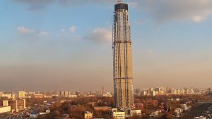 Five Towers — небоскрёб на Ленинском (timelapse)