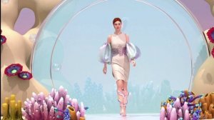 Цифровой показ, разработанный студенткой магистратуры по Fashion Tech СПбГУПТД - «Пена дней»