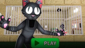 ПОБЕГ ОТ КОШКИ ИЗ 99 НОЧЕЙ В ЛЕСУ!😱🐈⬛🌲🦌