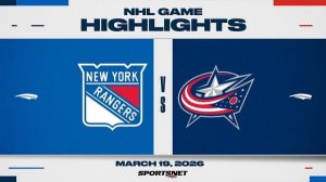 Обзор матча НХЛ | Коламбус - Рейнджерс (20.03.2026)