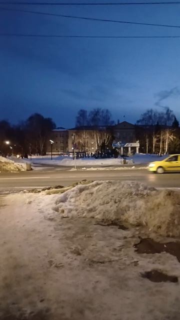 Город А. #россия #арзамас #снег #весна #2026
