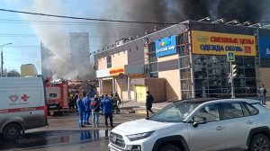 Пожар на рынке в Андреевке. Часть 3.