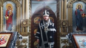 Слово епископа Серафима в Михайловском храме Ейска