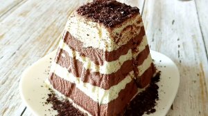 Пасха творожно-шоколадная "Зебра" очень вкусная!