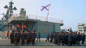 На базе Тихоокеанского флота торжественно встретили фрегат "Маршал Шапошников" после дальнего похода