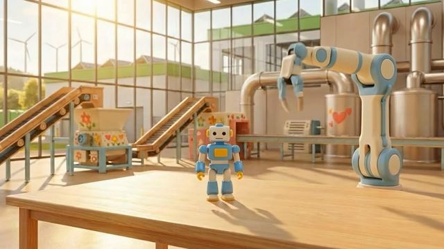 Медвежонок Аксель и мусороуборочная машинка  Мультик про спецтехнику