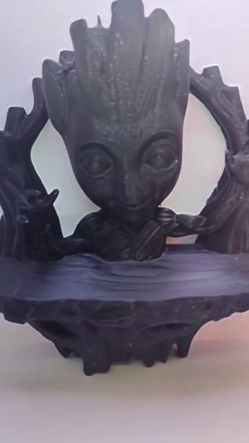 Грут декор на стену. 3Д печать.