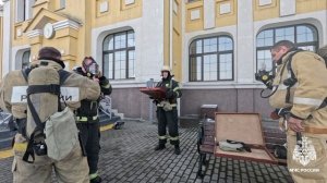 Работа настоящих профессионалов на учении