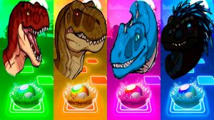 Coffin Dance Динозавры 370 уровень - Мультики про Динозавров | МУЛЬТФИЛЬМЫ ДИНОЗАВРЫ в Tiles Hop