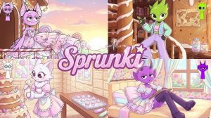 SPRUNKI GIRLS Конфетный хаос! Официальный клип со сладким безумием РЕАКЦИЯ