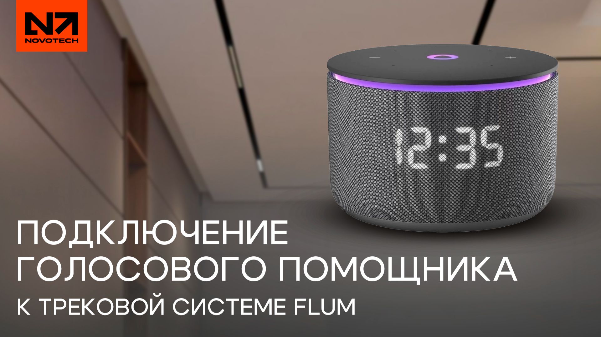 Подключение голосового помощника к трековой системе FLUM