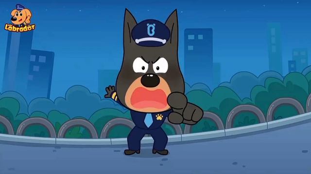 Храбрый шериф Лабрадор, приведение. Познавательный мультфильм.