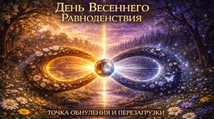 ДЕНЬ ВЕСЕННЕГО РАВНОДЕНСТВИЯ — ТОЧКА ОБНУЛЕНИЯ И ПЕРЕЗАГРУЗКИ