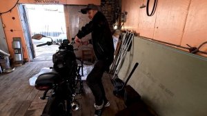 Завёл свой VOGE после зимовки.