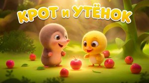 КРОТ и УТЁНОК. ИСТОРИЯ ПРО ДРУЖБУ 🐤ִֶָ⊹♡🍰🍓♡⊹˚₊