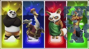 Кунг-фу Панда: Прыжки по Плиткам — Эпичная Музыкальная Битва! 🐼🔥