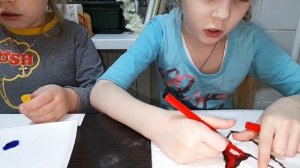 эксперимент рисунок и вода