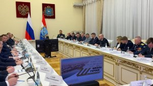 Встреча участников "Школы героев" с губернатором Вячеславом Федорищевым