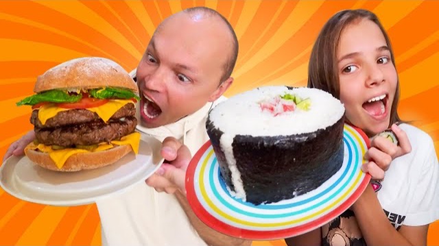 Miss Katy - Готовим гигантскую еду