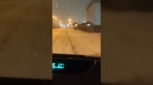 Едем в метель