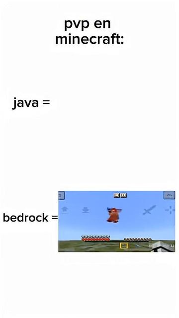 Java PvP VS Bedrock PvP 🔥