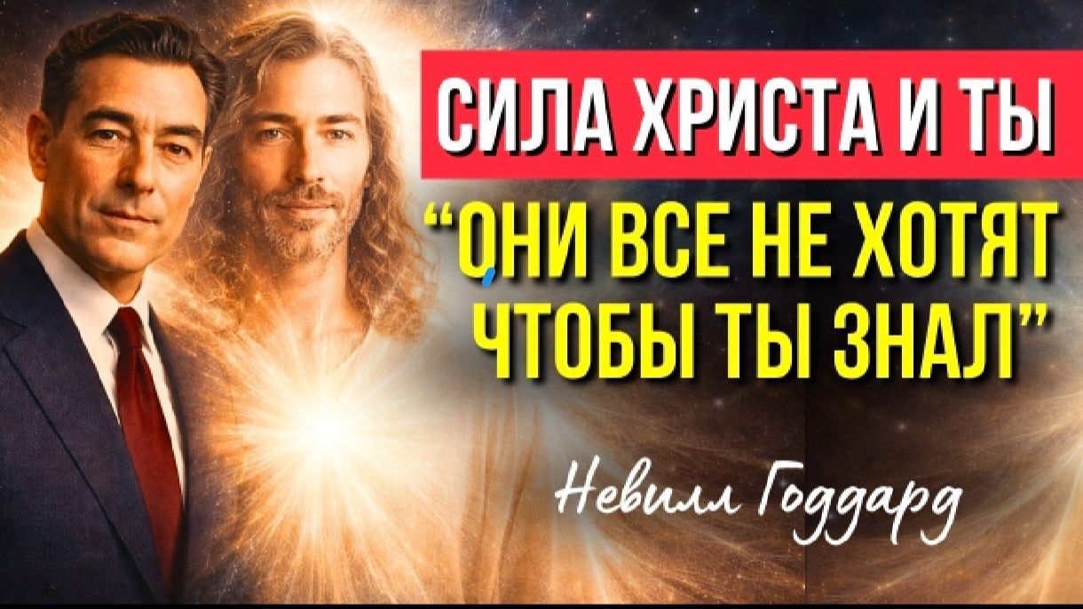 Сила Христа в Тебе! НЕВИЛЛ ГОДДАРД 🔥