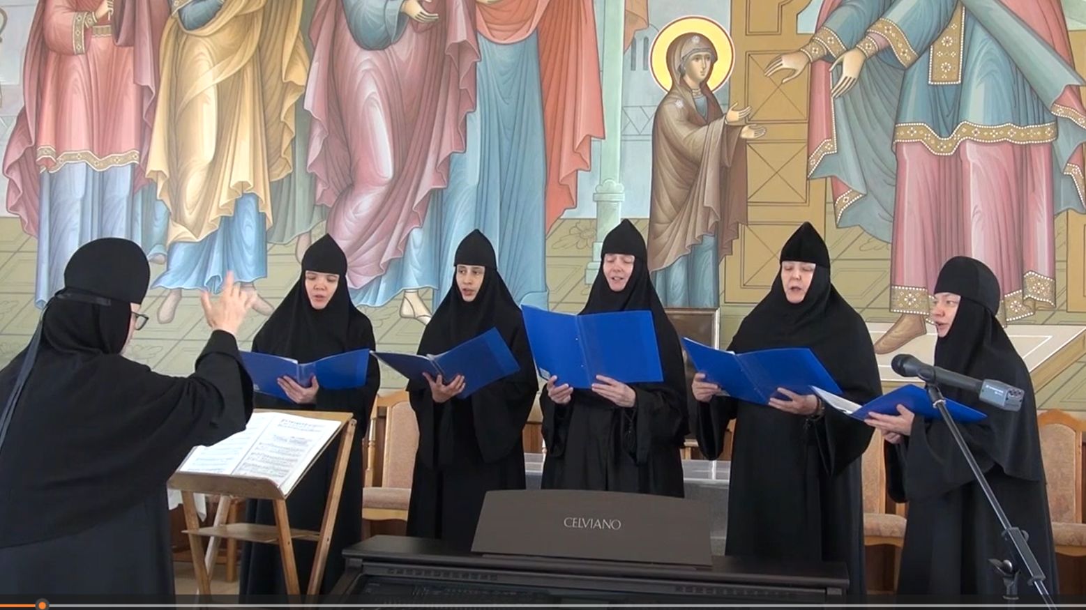 Сестринский хор Введенского женского монастыря города Иваново смотреть онлайн